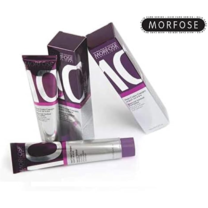 Morfose 10 professional hair colour cream 100 ml, red - Image 5